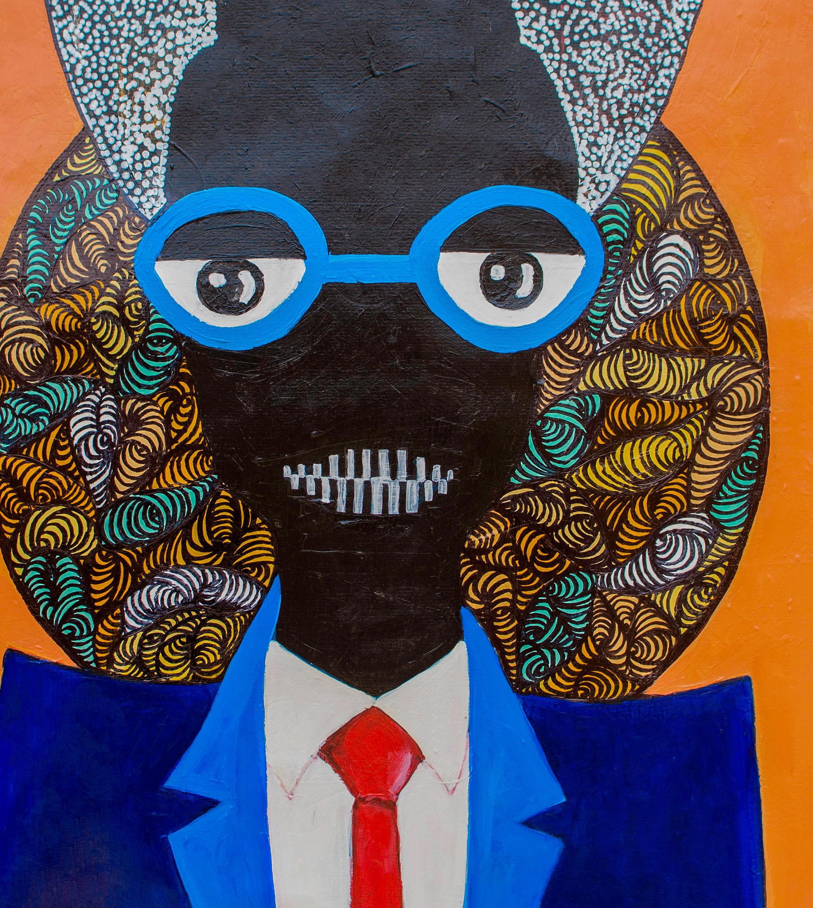 Oluwatobiloba Amusan, Corporate World - 21st Century, Contemporary, Figurative Portrait, Africa - 7