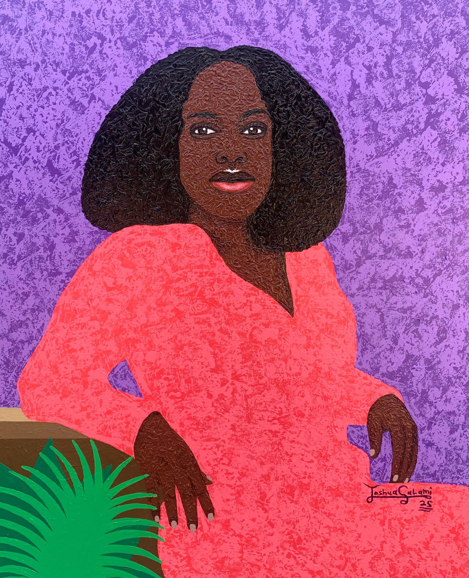 Joshua Salami, Beauty in Blackness - 21st Century, Contemporary, Figurative, Portrait, Modern, 2025 - 8