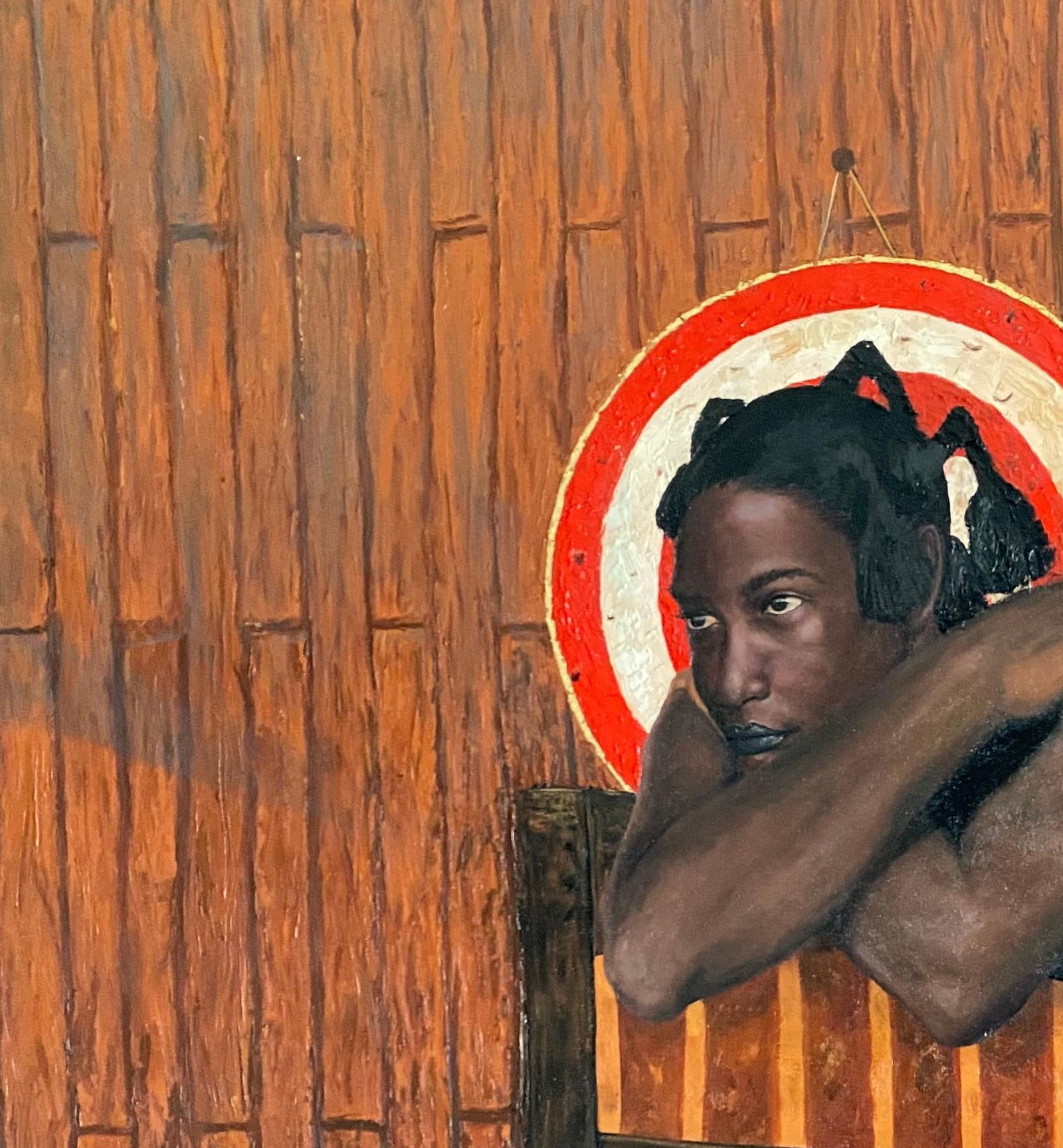 Abdulateef Salaudeen, How Did We Get Here? - 21st Century, Contemporary, Figurative, Portrait, - 11