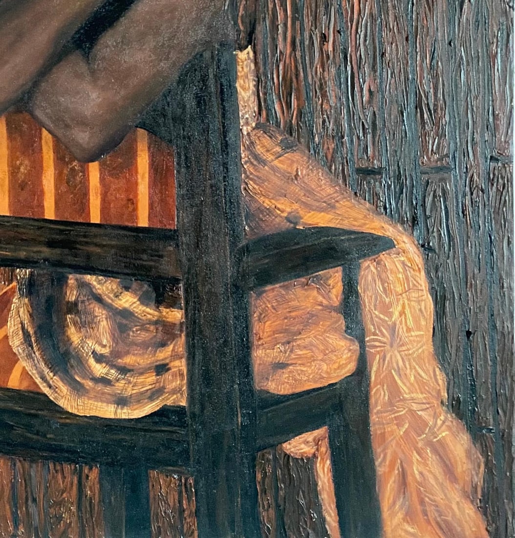 Abdulateef Salaudeen, How Did We Get Here? - 21st Century, Contemporary, Figurative, Portrait, - 14