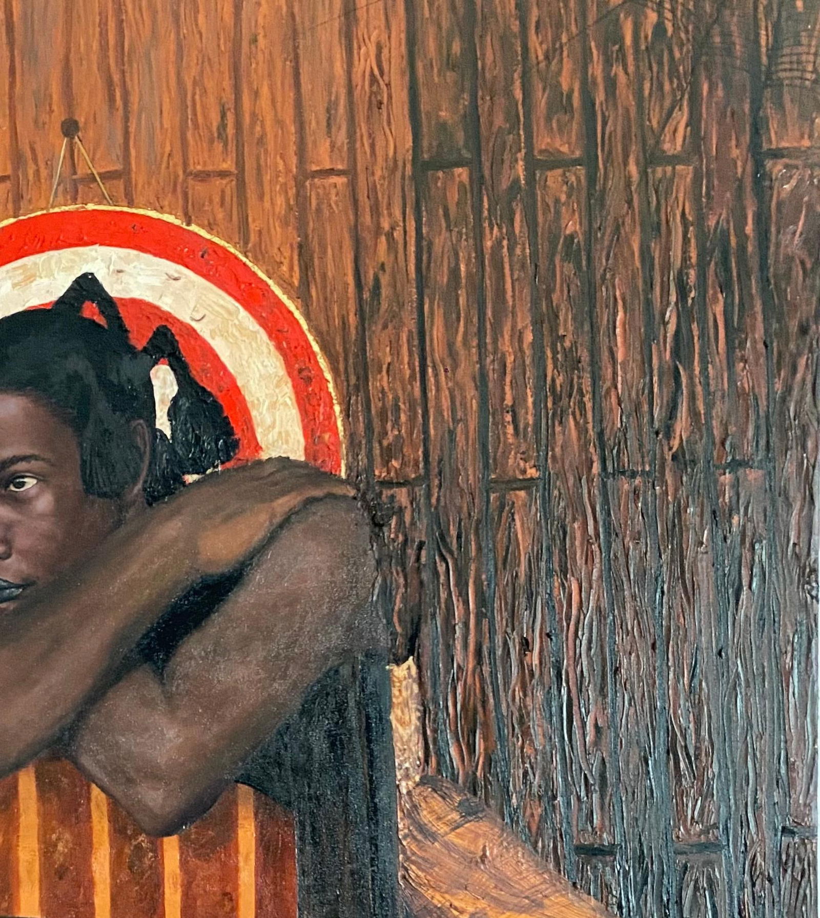 Abdulateef Salaudeen, How Did We Get Here? - 21st Century, Contemporary, Figurative, Portrait, - 6