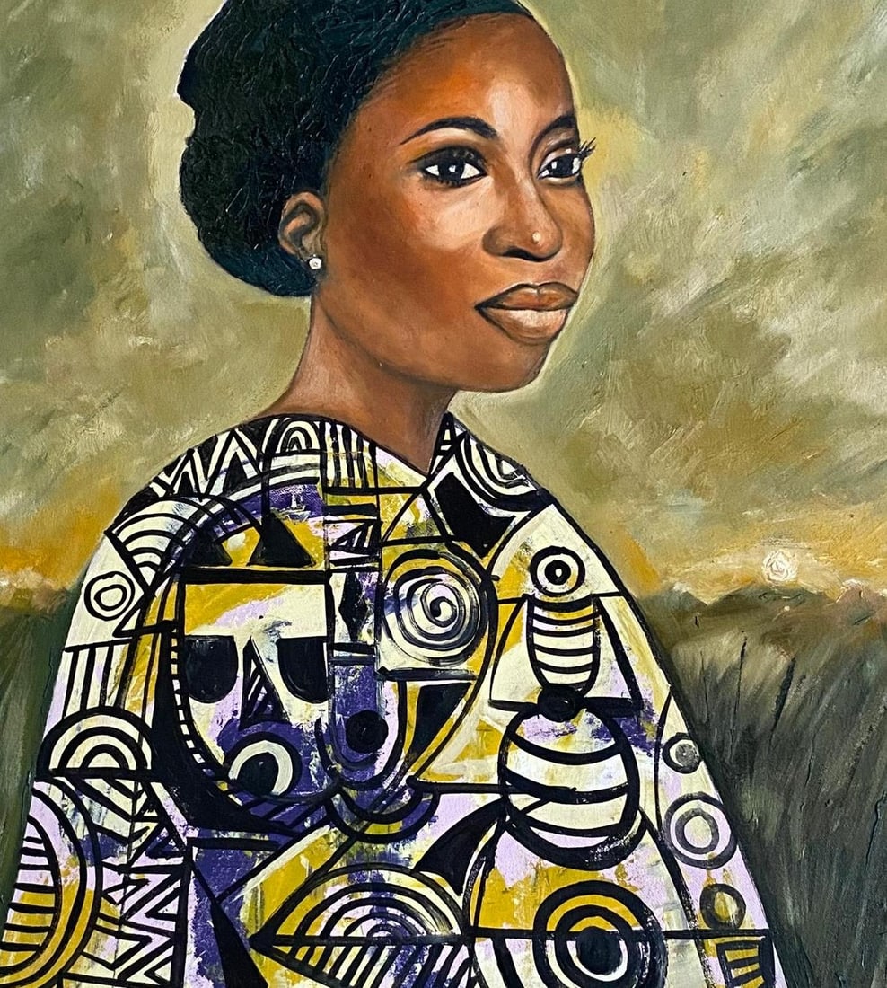 Wasiu Sunday Hassan, Women are Gods - 21st Century, Contemporary, Figurative, Portrait, Africa, - 11