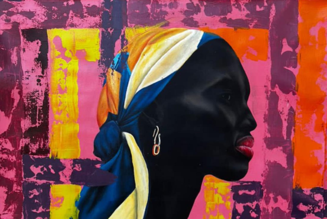 Adebayo Taiwo, Black Essence - 21st Century, Contemporary, Figurative, Portrait, Africa, Women, 2022 - 5