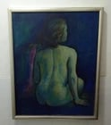 Pablo Picasso - Vintage Style Oil canvas painting / Signed / Blue Epoc: Title: Pablo Picasso - Vintage Style Oil canvas painting / Signed / Blue Epoc Description: Antique Oil canvas painting / Style of Pablo Picasso Very rare piece - Nude Style "Blue Epoc" artwork * Measu
