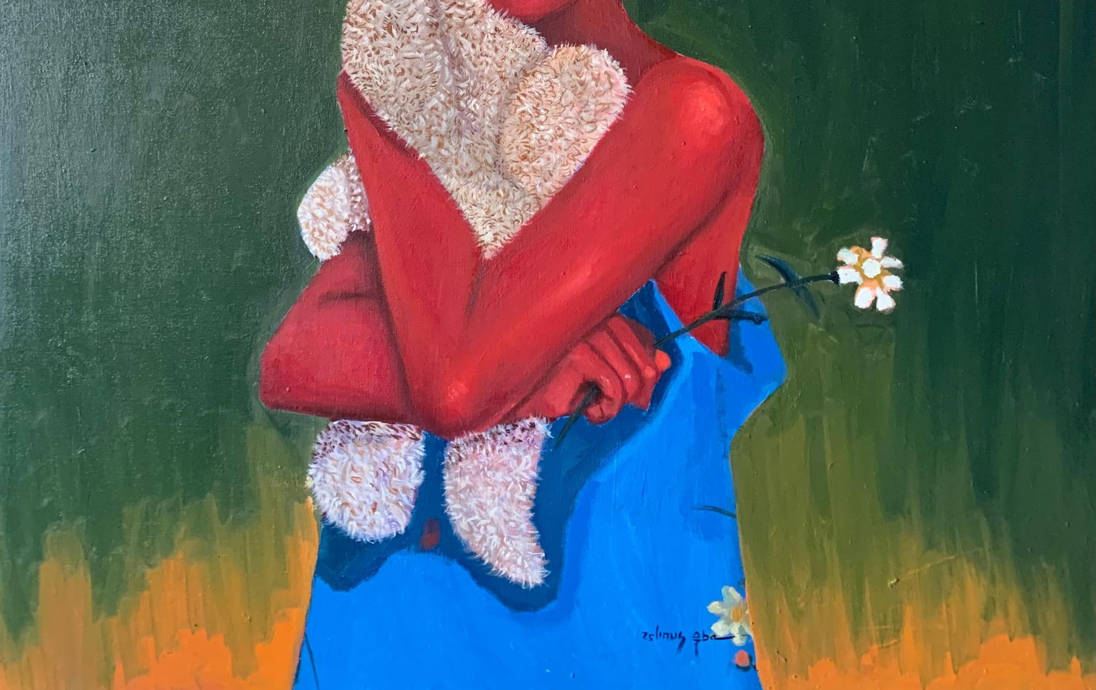 Aba Linus, Tenderness of Your Touch - 21st Century. Contemporary, Figurative, Modern, Teddy, 2025 - 2