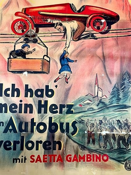 I Lost My Heart On A Bus (1929) 38x56 German Movie Poster - Pre WWII LB - 7