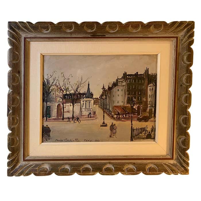 Parigi Post-impressionist Landscape of Paris by Mario Cortellia (1 of 5)