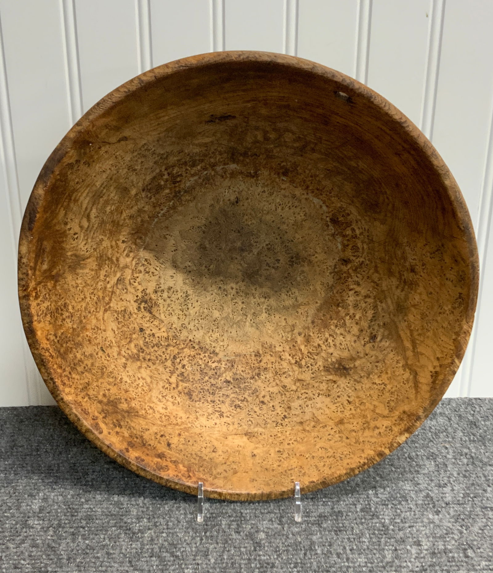Lathe Turned Ash Burl Bowl