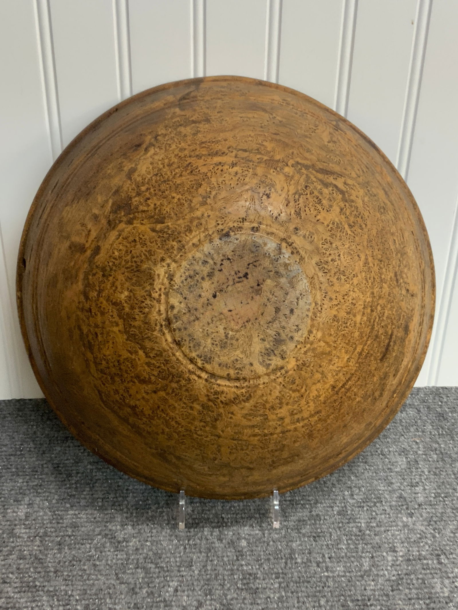 Lathe Turned Ash Burl Bowl - 6