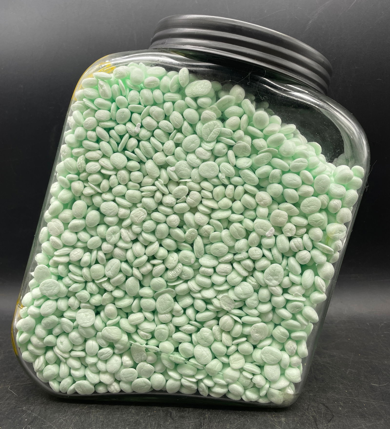 Vintage 1940 Planters Peanuts STREAMLINE Glass Display Jar - 4