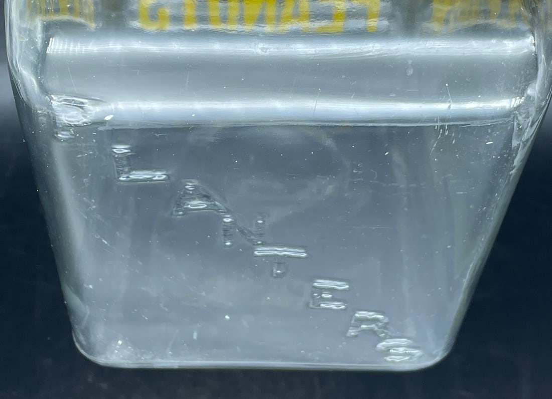 Vintage 1940 Planters Peanuts STREAMLINE Glass Display Jar - 7