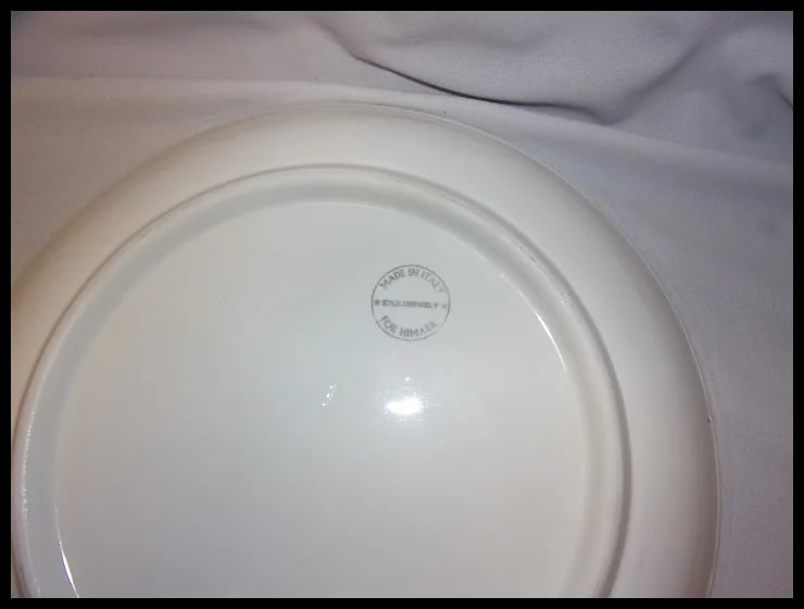 Italian Serving Pasta Bowl and Large Salad Bowl is Hand Painted & Made Exclusively for HiMark - 7