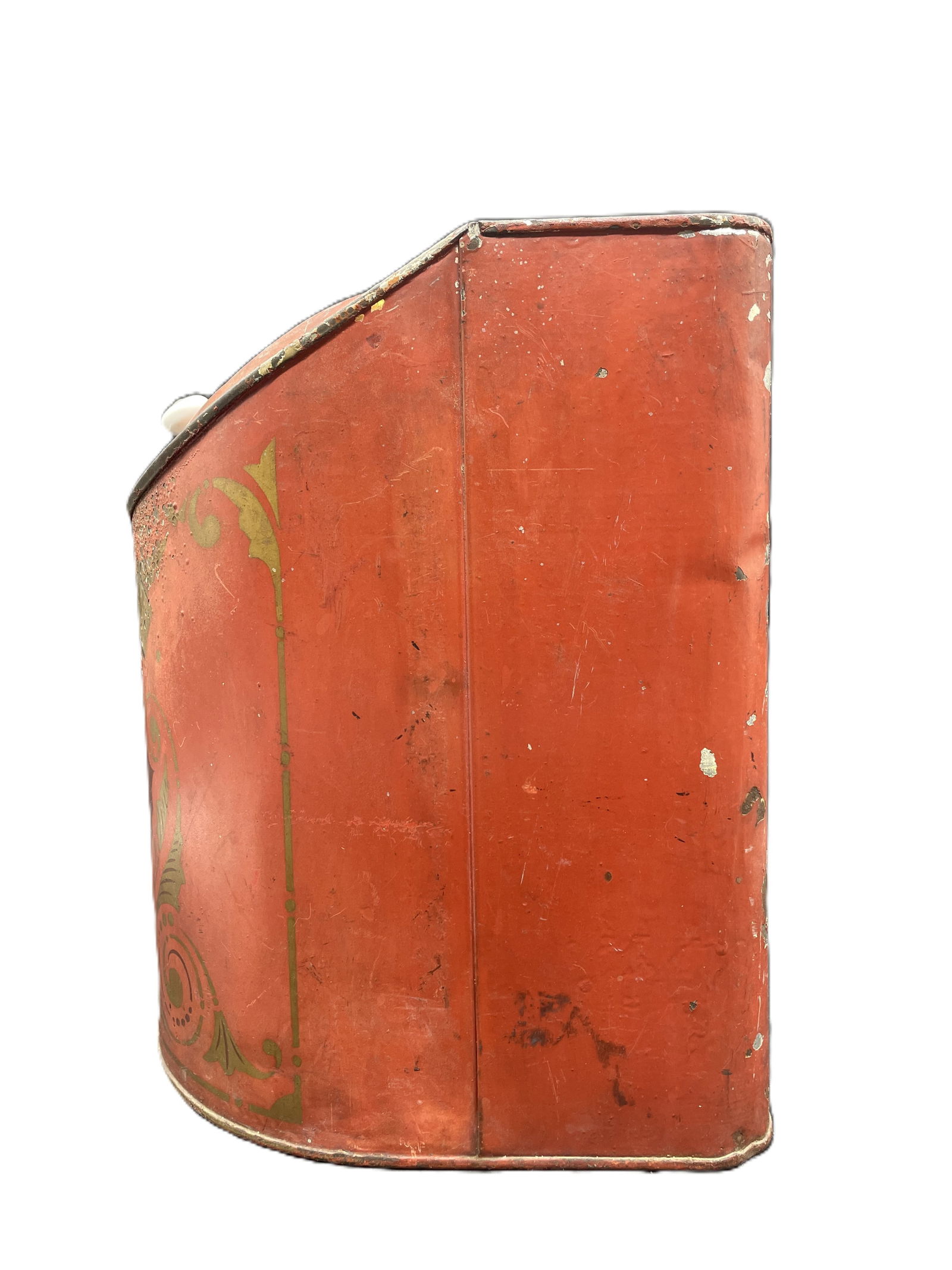 ANTIQUE COFFEE TEA DISPENSER BIN TIN GENERAL STORE DISPLAY - CD KENNY BALTIMORE - 6