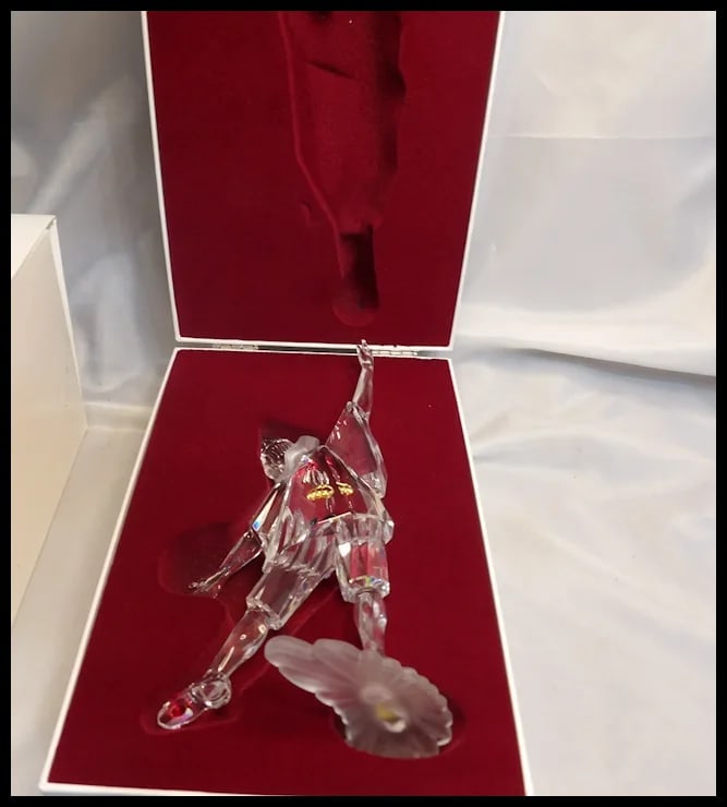 Swarovski Crystal 1999 Annual SCS Masquerade Pierrot Clown In Box - 13