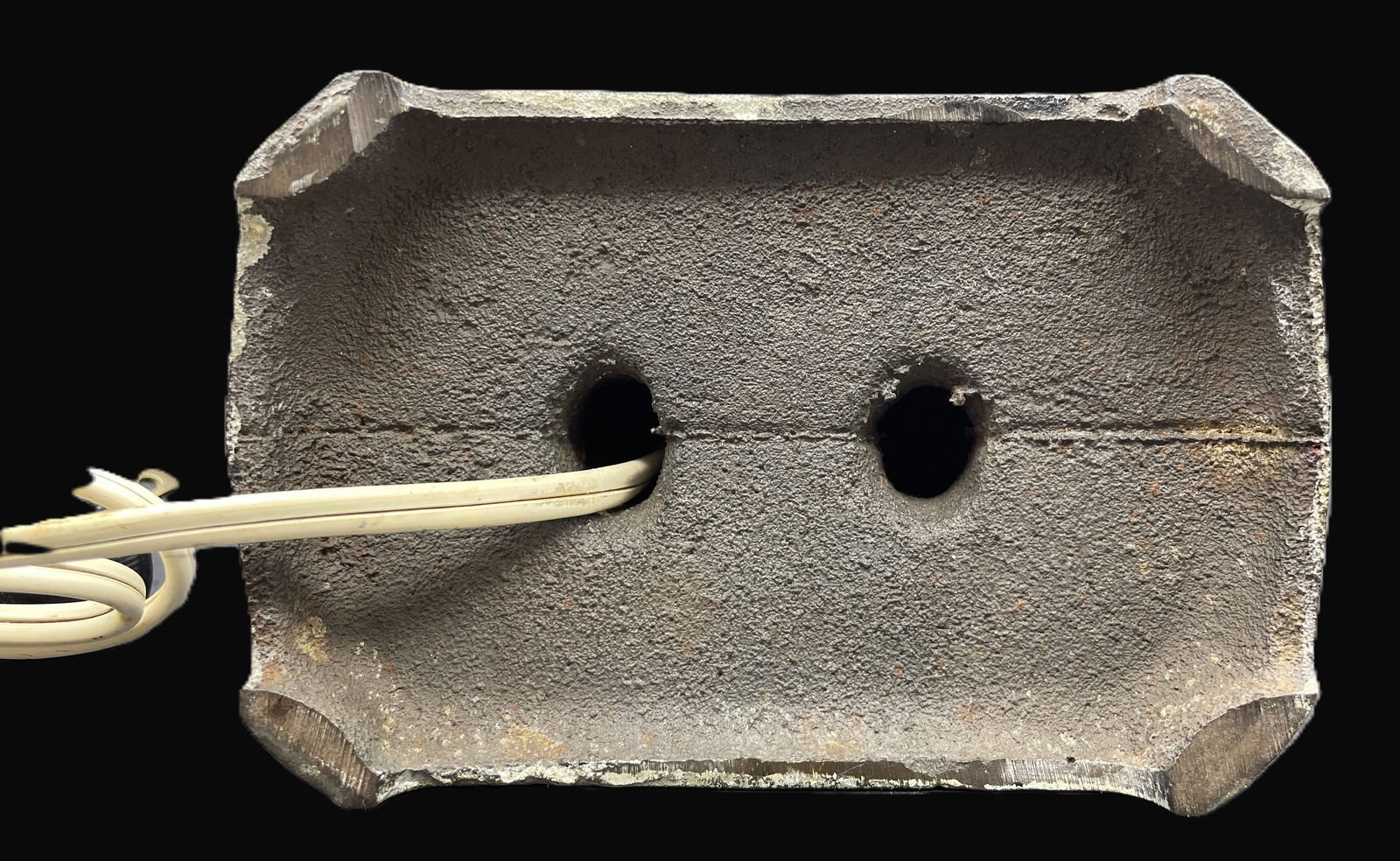 Cast Iron Art Deco Nouveau Arts & Craft Elephant Pagoda Lamp - 7