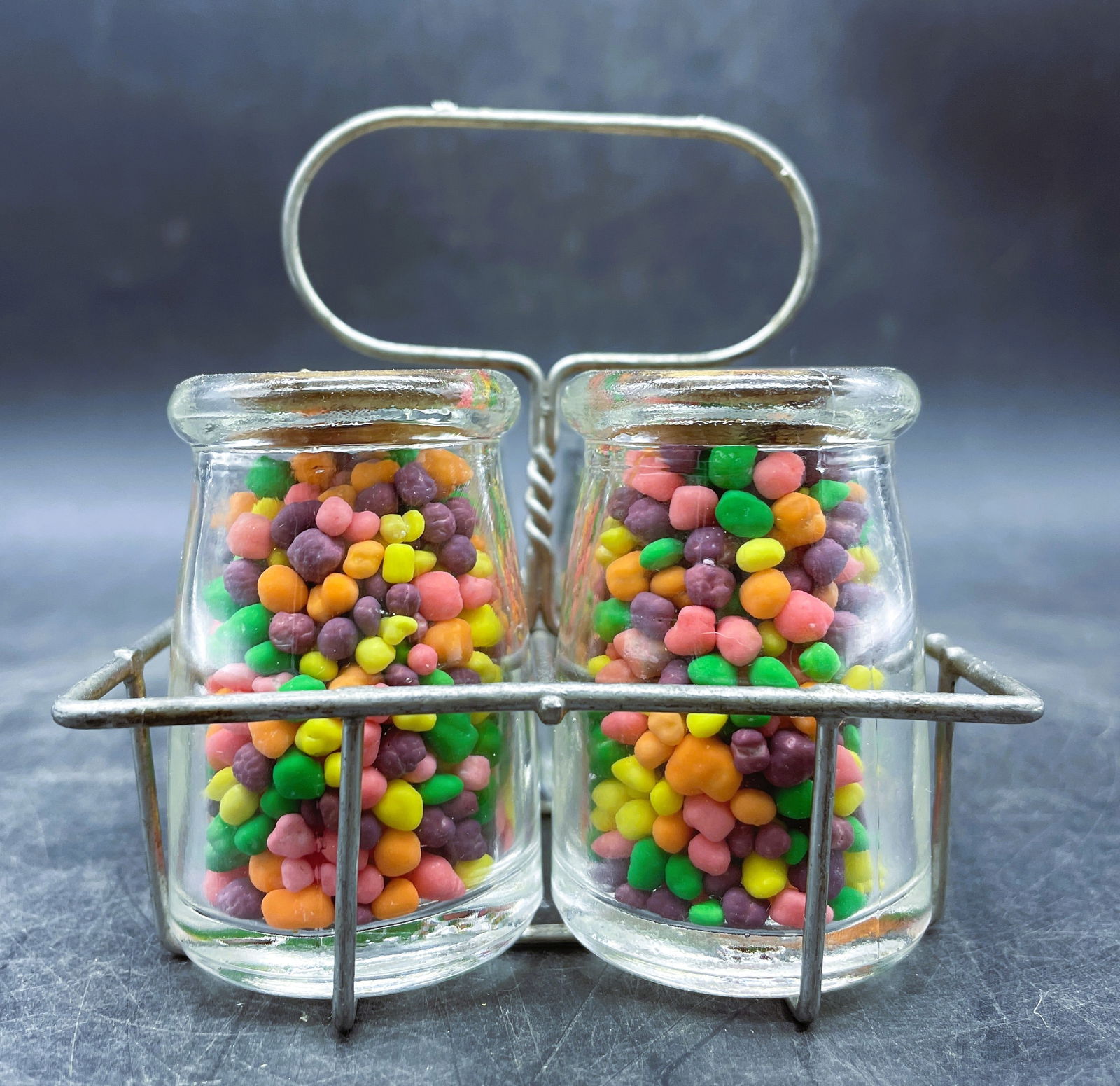 Rare 1930s CV HALL Chicago Dairy CREAMER CANDY CONTAINER - 2