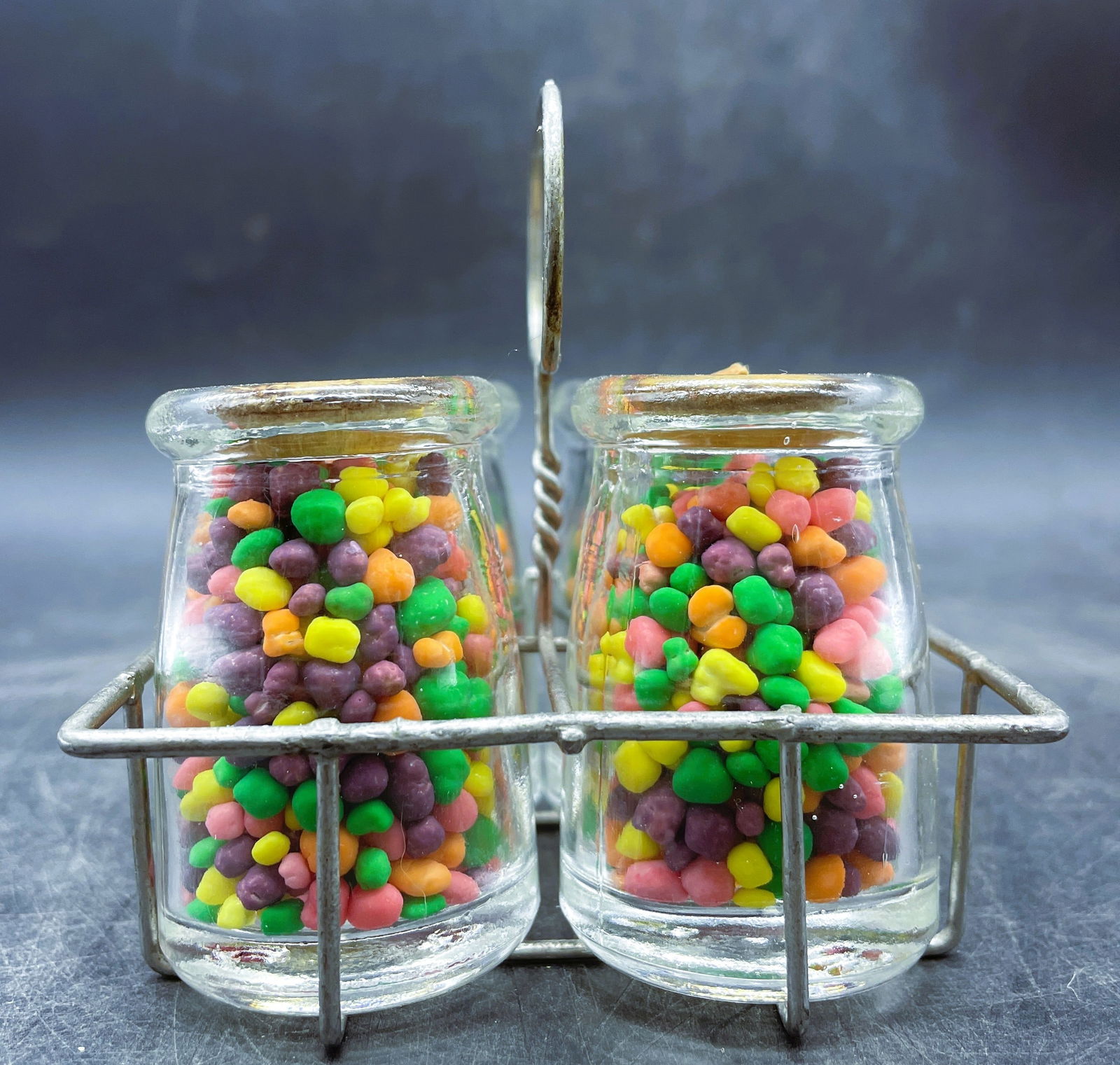 Rare 1930s CV HALL Chicago Dairy CREAMER CANDY CONTAINER - 3