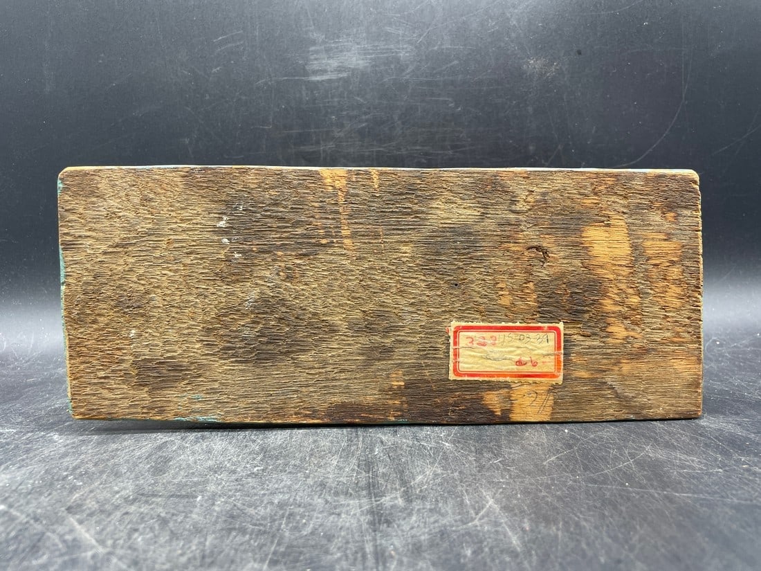 Primitive Folk Art Double Oxen Cart Wagon Handmade - 6