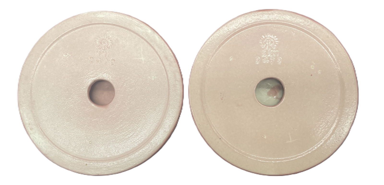 Rookwood 1921 Vintage Art Pottery Ceramic Candle Holders 2472 - 6