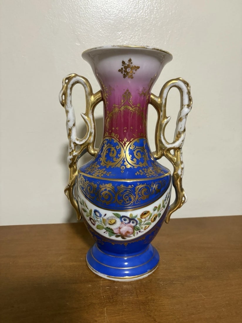 Pr Paris Porcelain Vases - 3