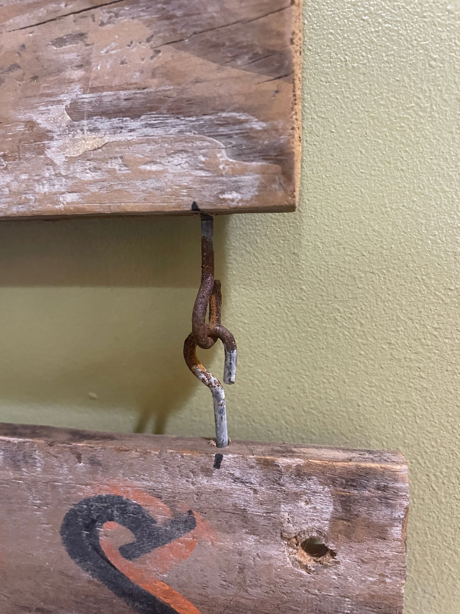 Primitive Wooden Farmstand Produce Sign Corn, Carrots, Green Beans - 4