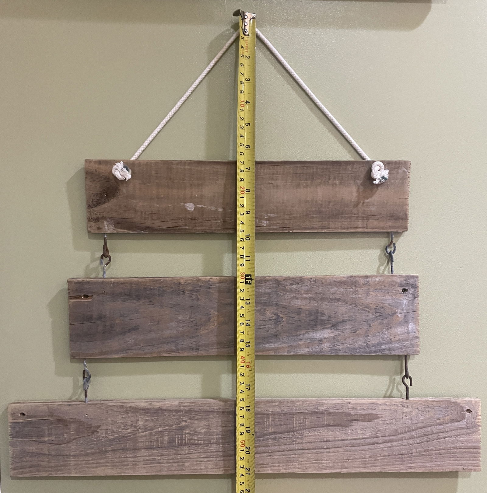 Primitive Wooden Farmstand Produce Sign Corn, Carrots, Green Beans - 6