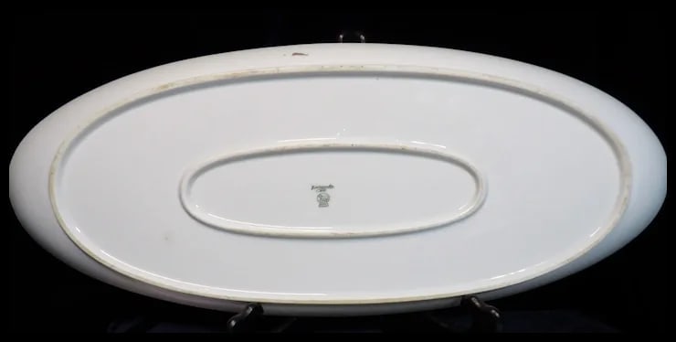 Vintage Hutschenreuther Selb Bavaria Germany Hand Painted Fish Platter & Plates Signed - 11