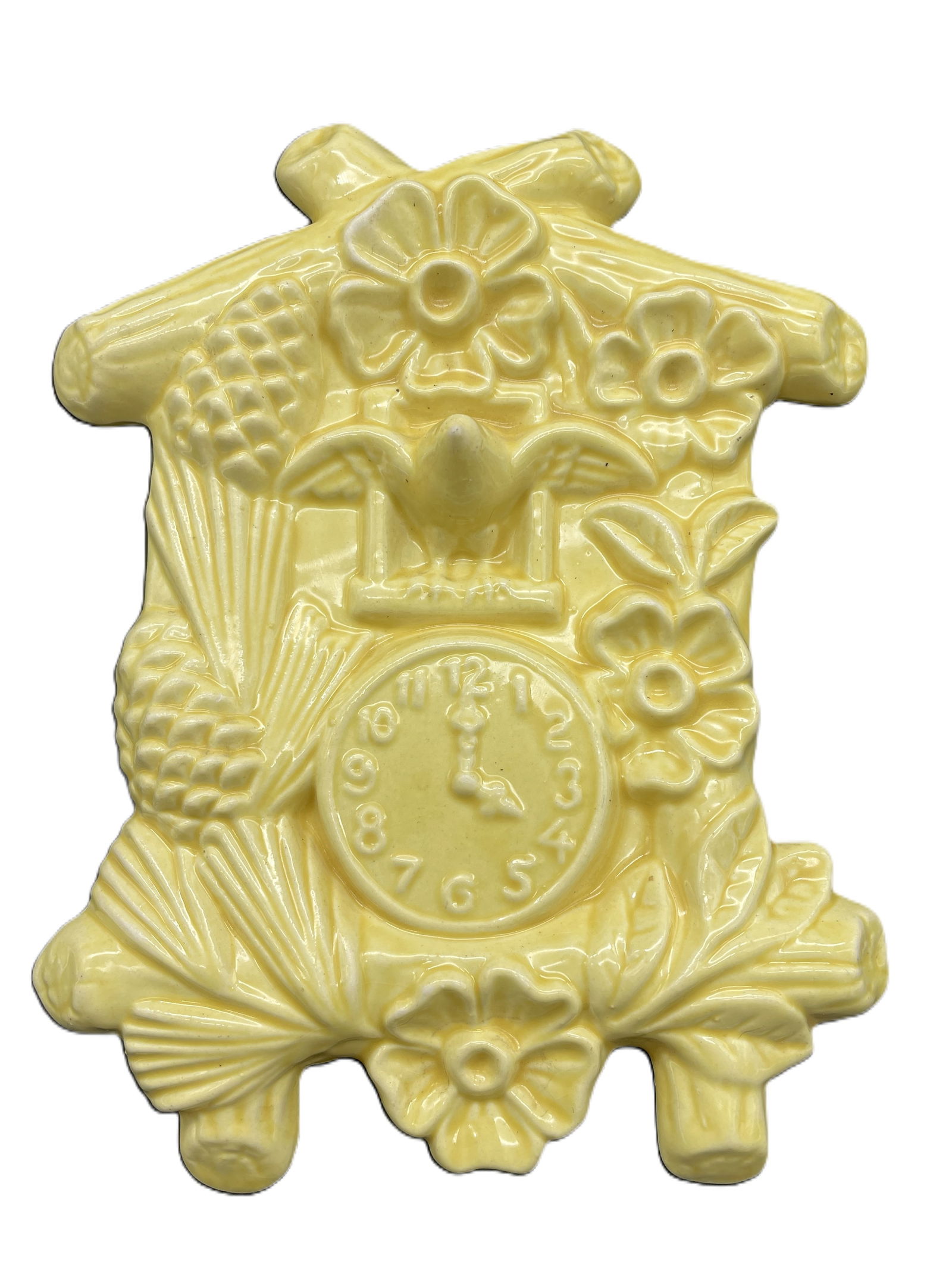 McCoy WALL POCKET Vase Cuckoo Clock (1 of 7)