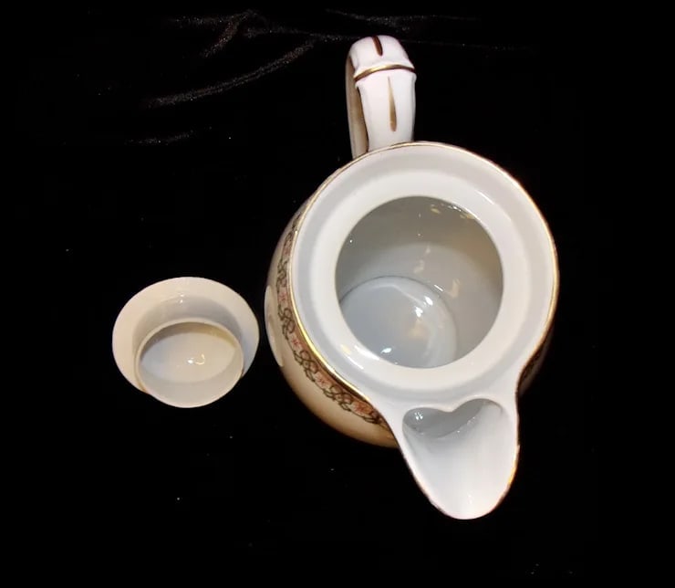 Antique Moritz Zdekauer Germany/ Czechoslovakia Coffee Pot - 6