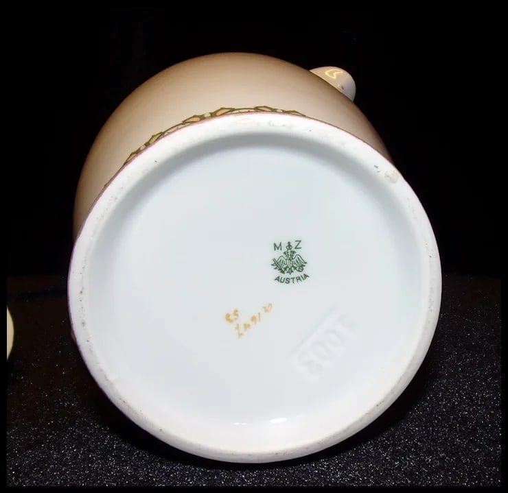 Antique Moritz Zdekauer Germany/ Czechoslovakia Coffee Pot - 8