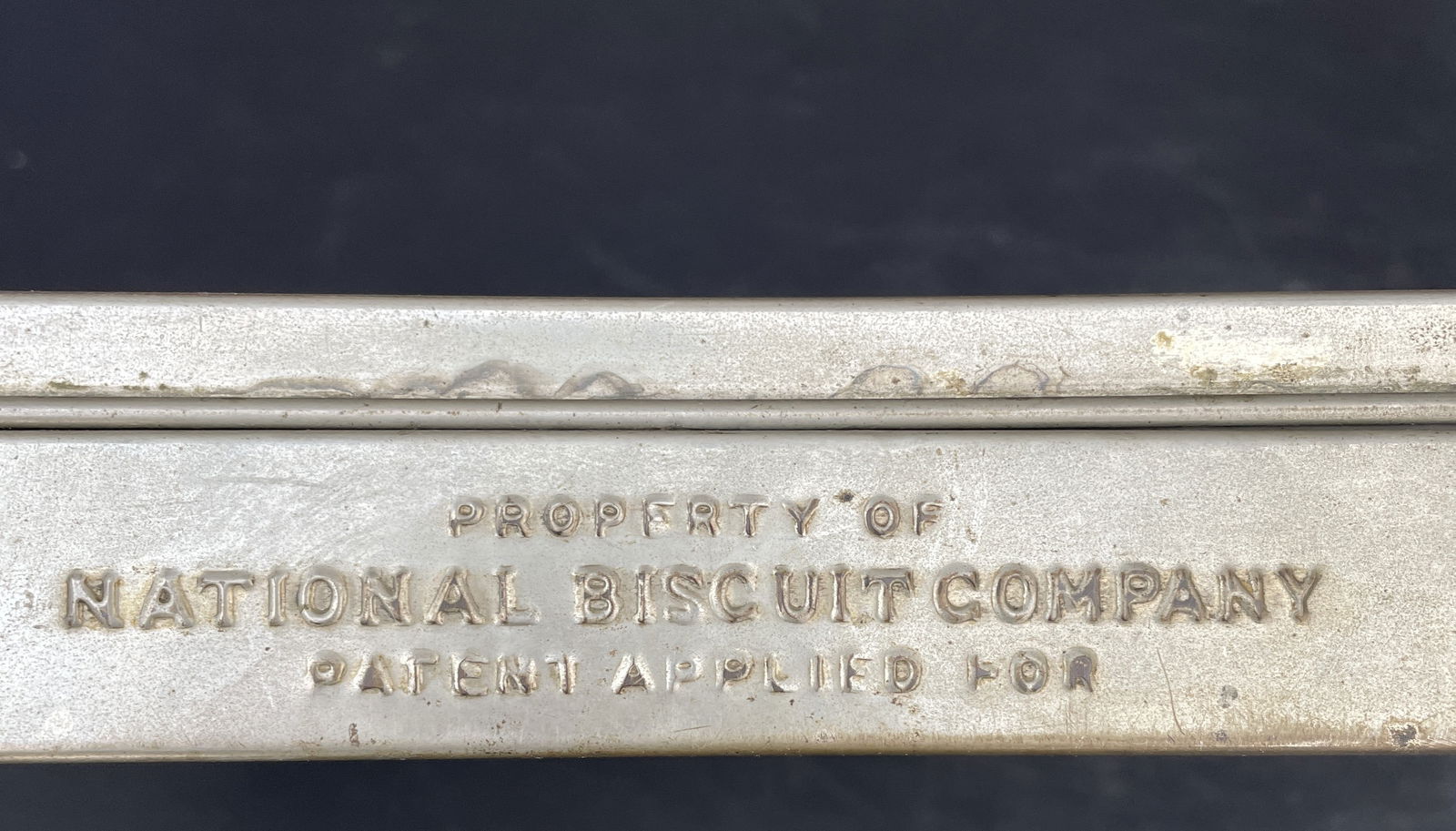 VINTAGE UNEEDA BAKERS NABISCO GLASS DISPLAY CASE LID-NATIONAL BISCUIT COMPANY - 5