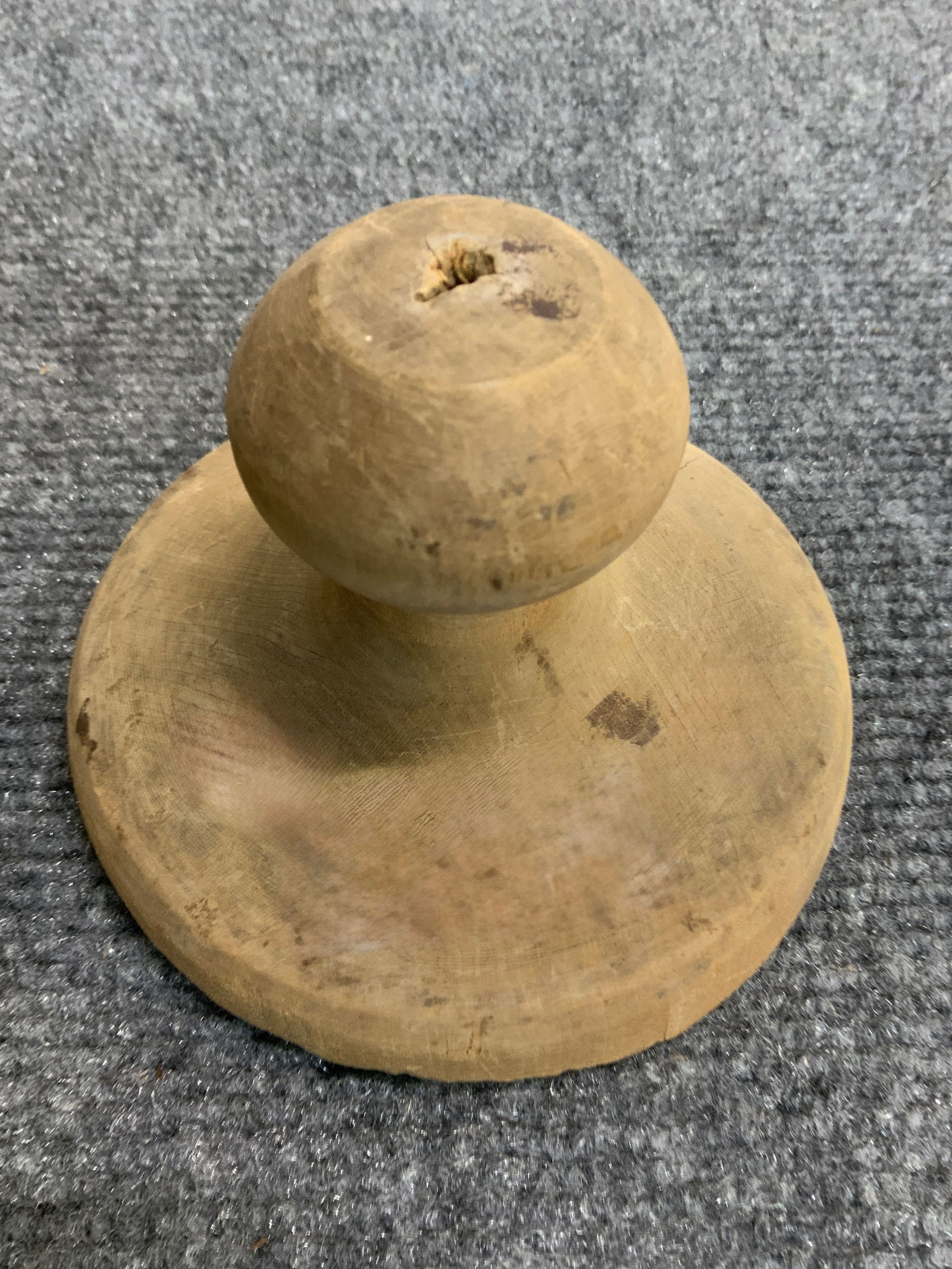 Four Leaves with Central Star Butter Stamp - 3