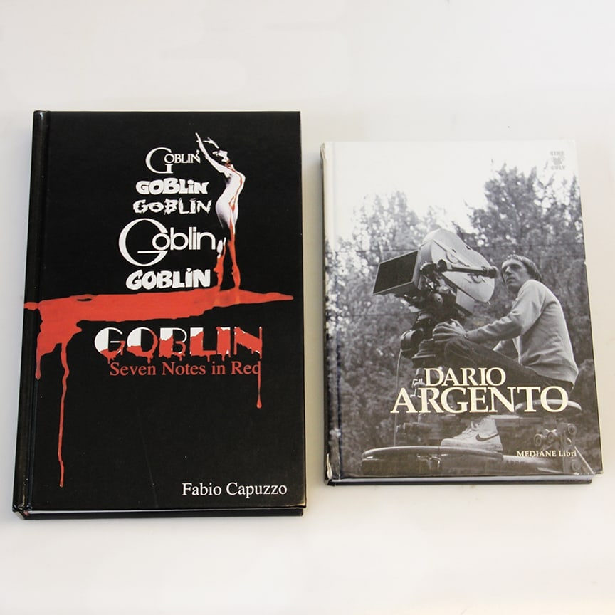 Dario Argento Biography & Goblin Horror Books (Signed) (1 of 5)