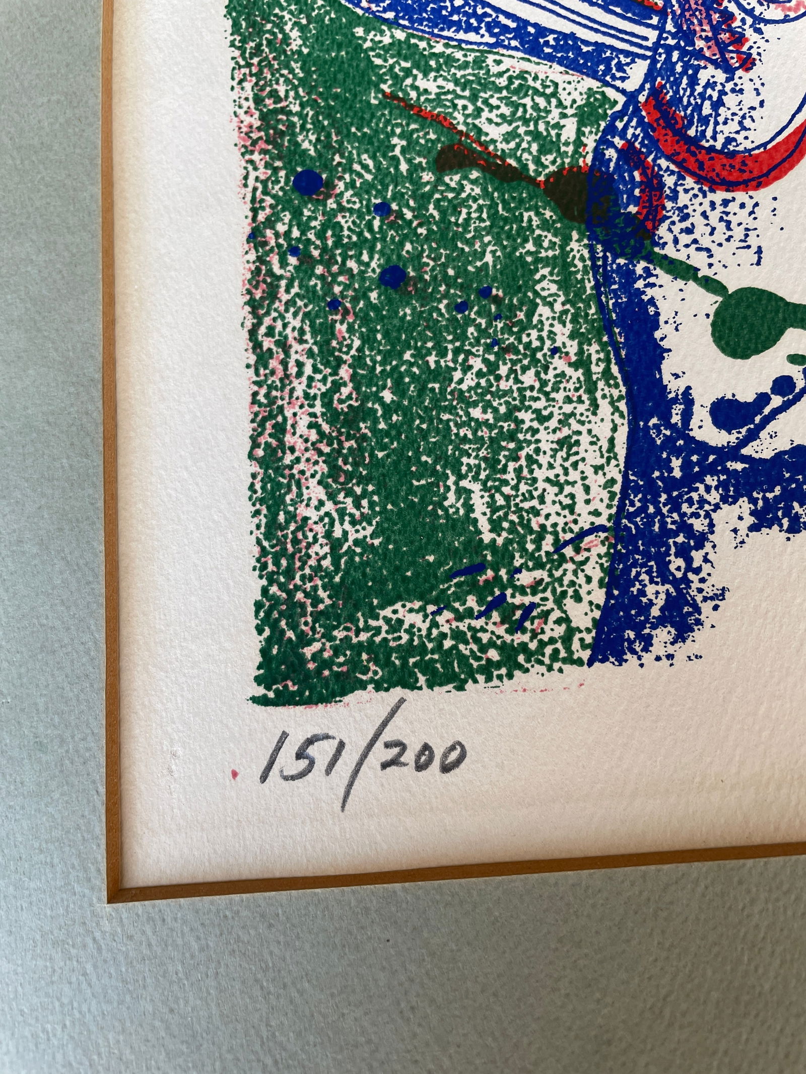 WPA Artist Signed, Leo Russell S/N Lithograph "Defensive Talisman" Surrealistic - 6