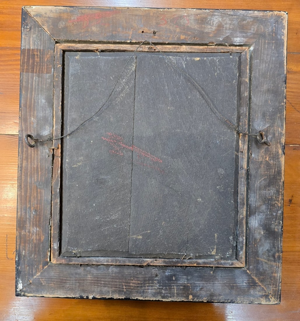 Oil on Acadamy board chickens - 4