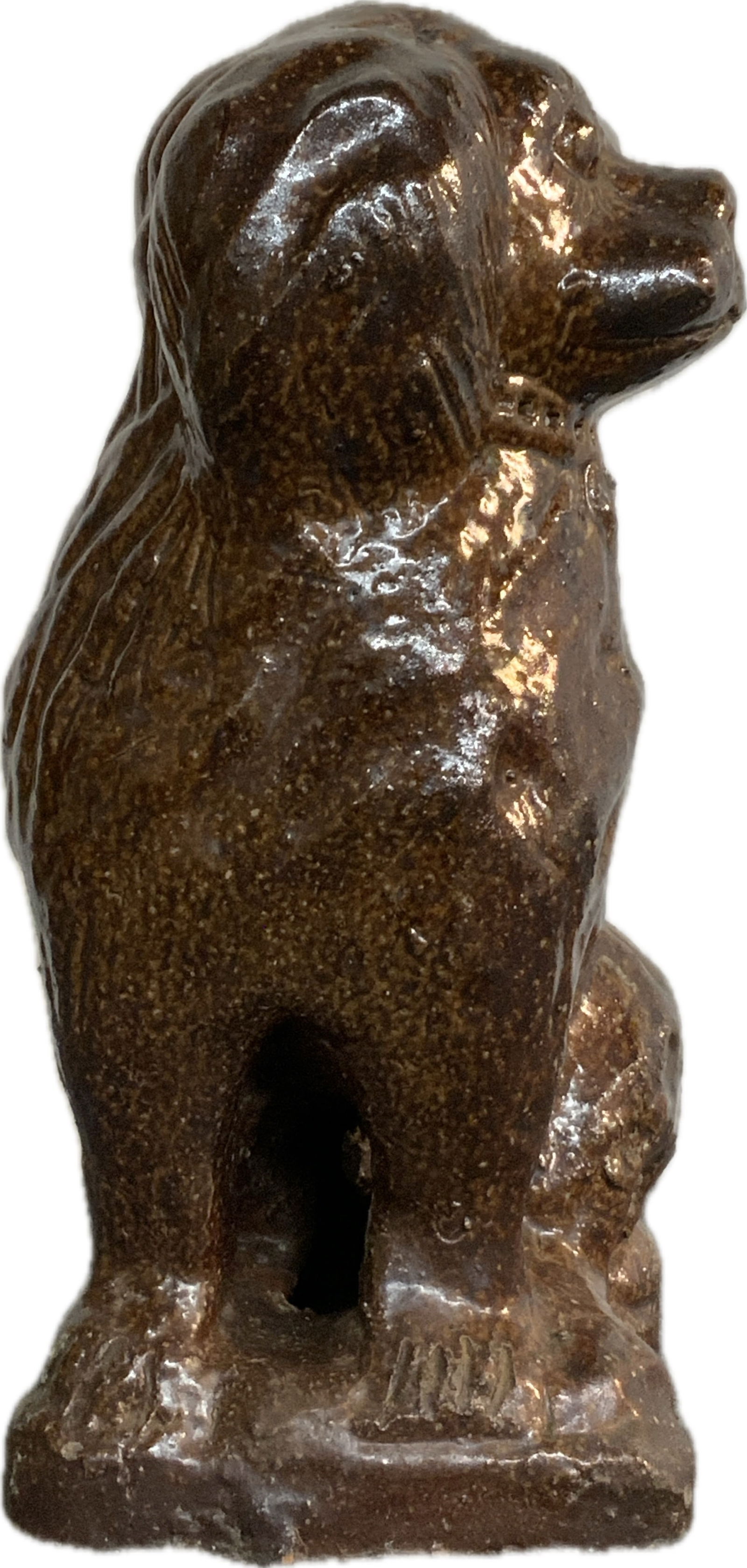 Ohio Sewer Tile Figure of a Spaniel - 3