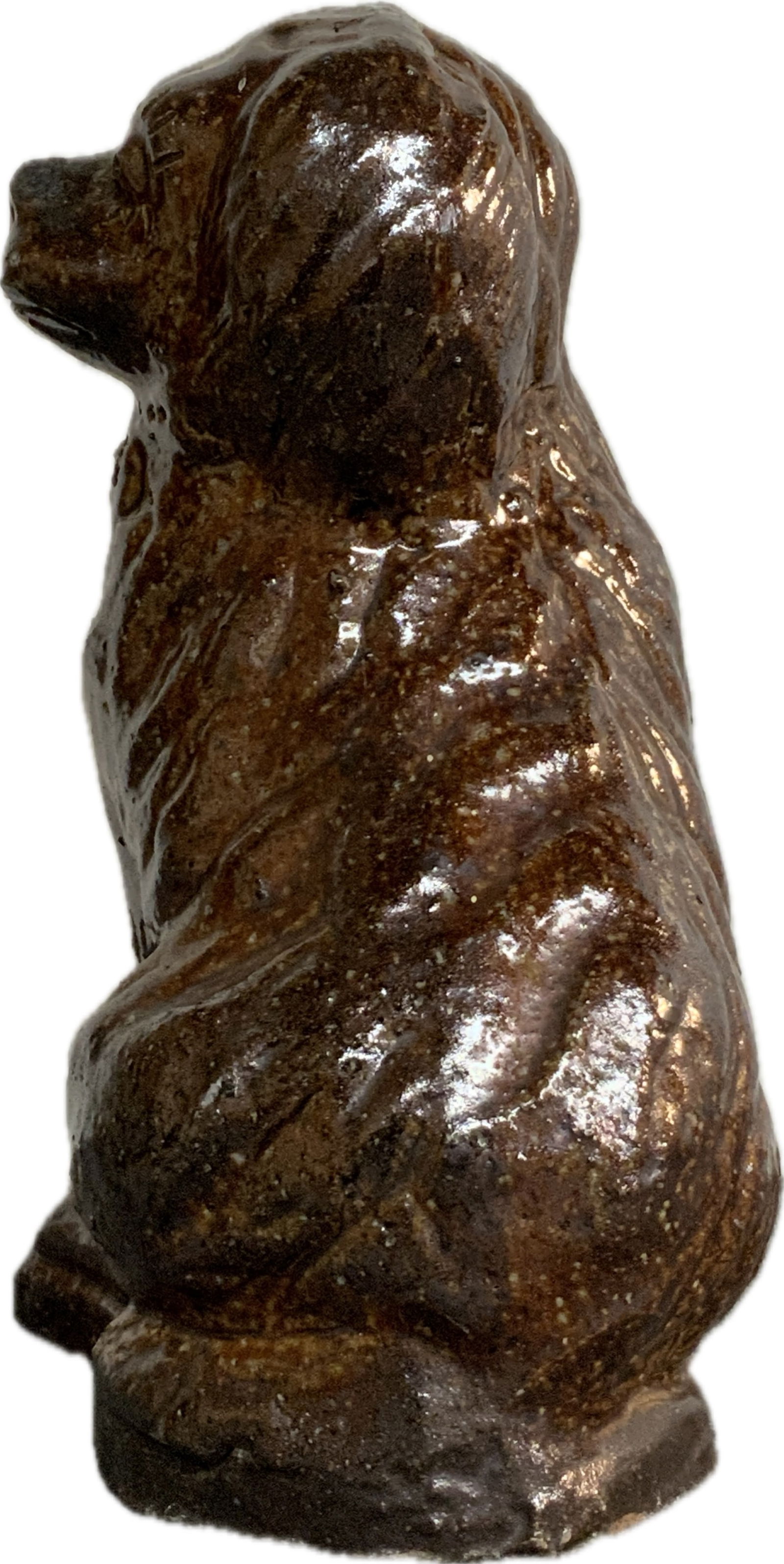 Ohio Sewer Tile Figure of a Spaniel - 4