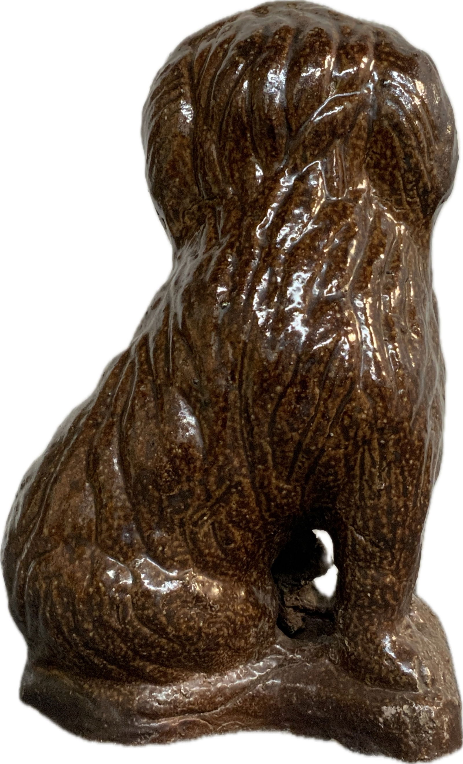 Ohio Sewer Tile Figure of a Spaniel - 7