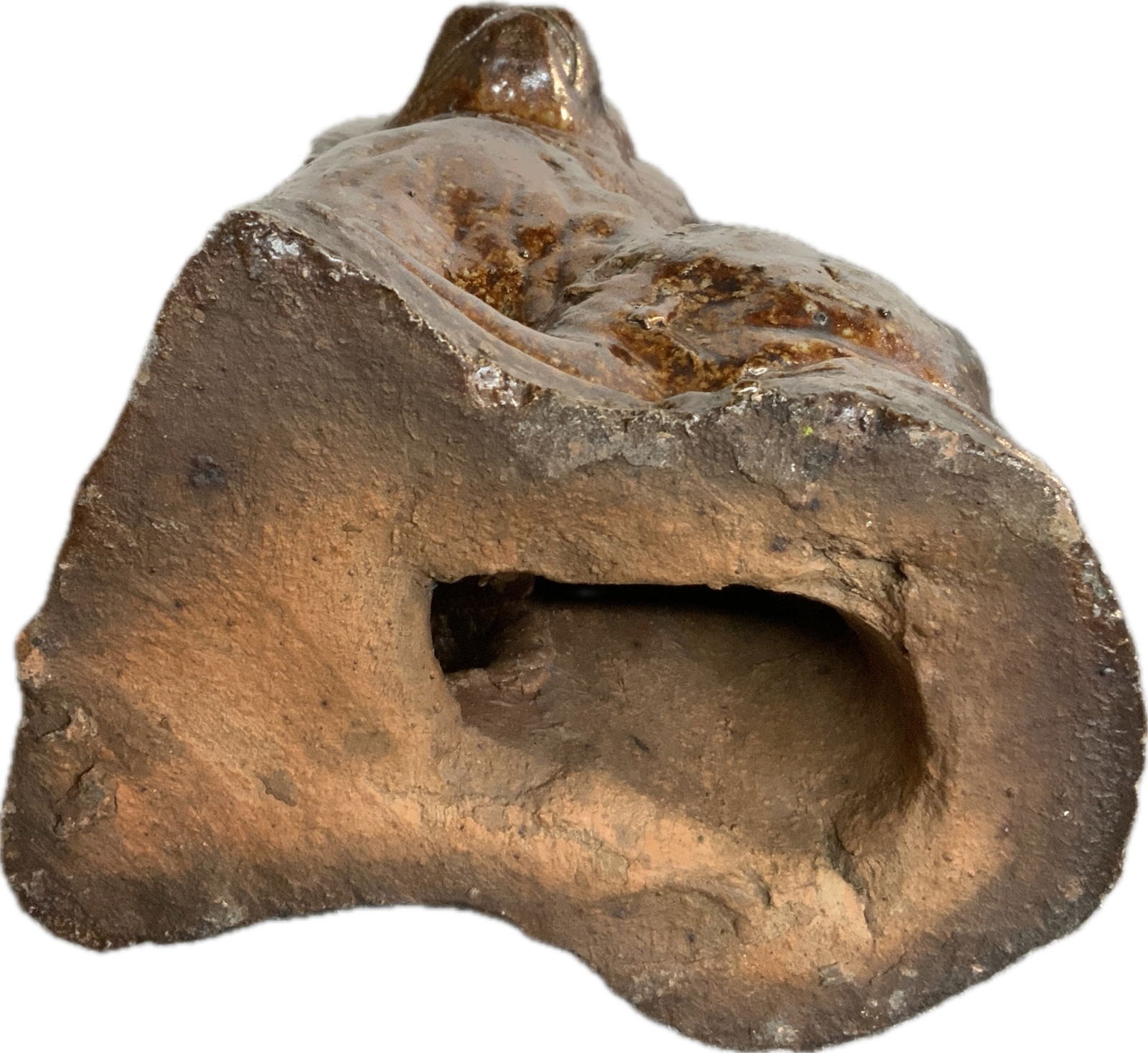 Ohio Sewer Tile Figure of a Spaniel - 8