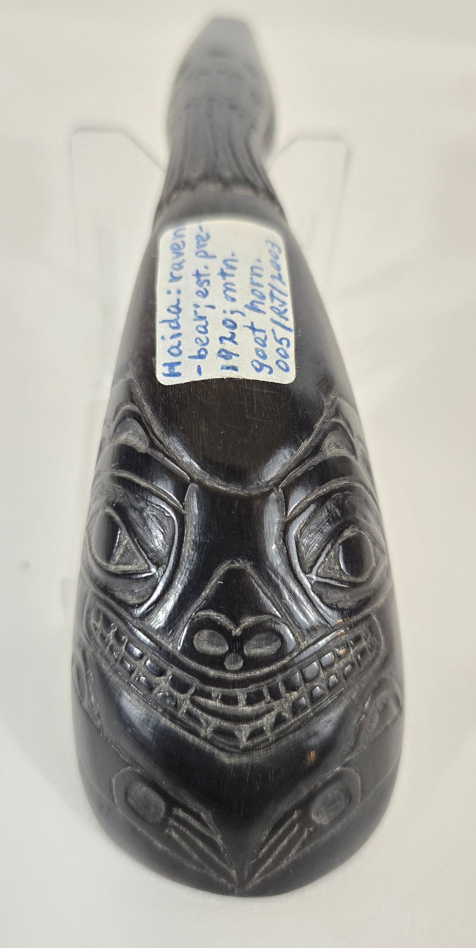 Haida horn spoon - 7
