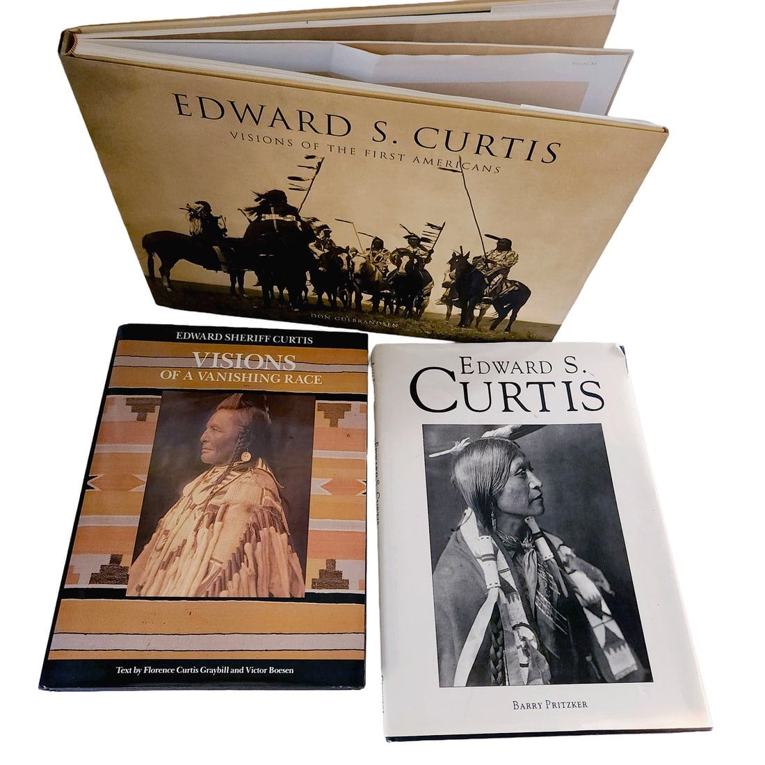 Rich Assortment of Edward Sheriff Curtis Hard Cover Books (1 of 17)