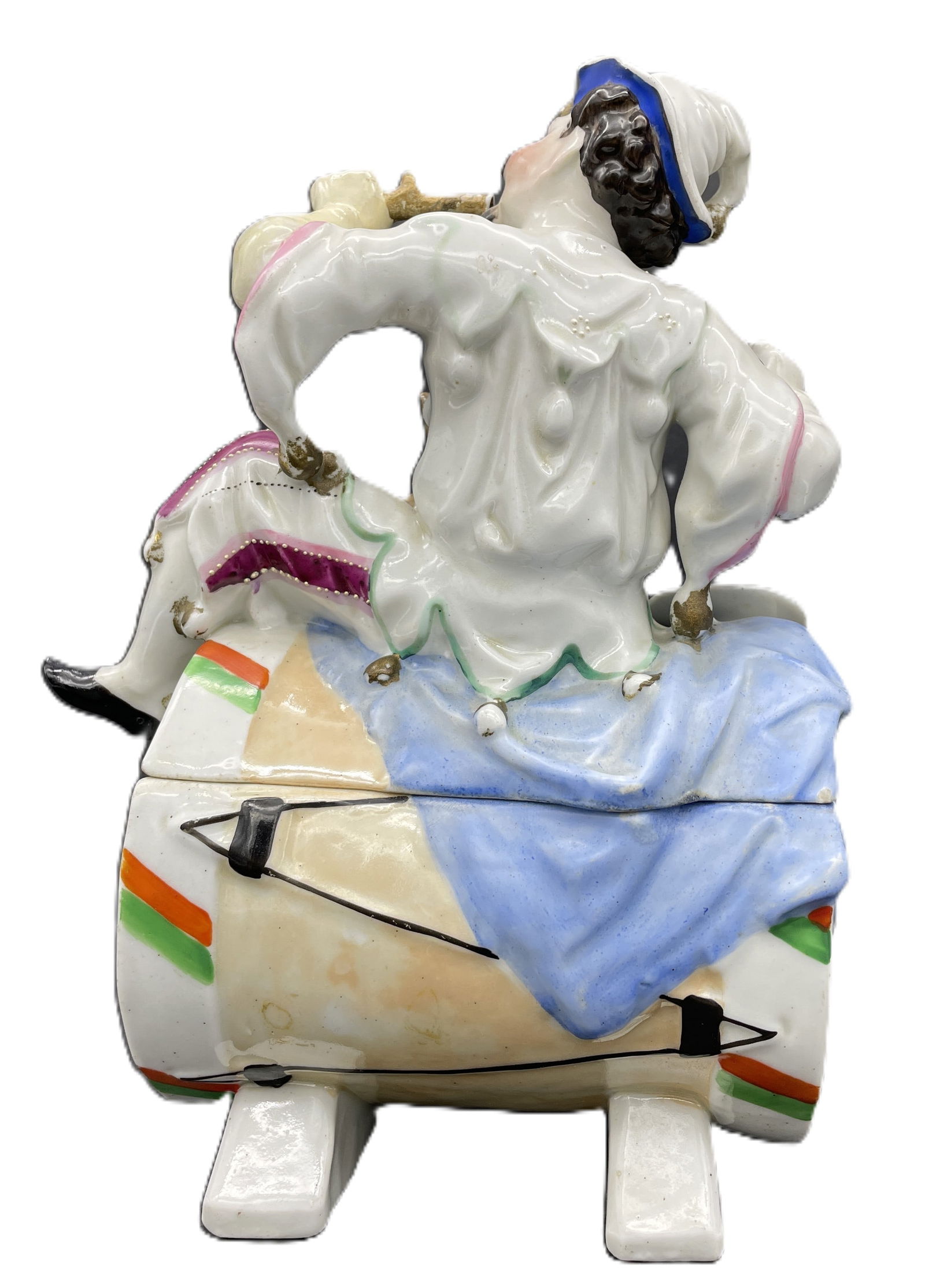 CONTA & BOEHME JESTER HUMIDOR, TOBACCO JAR - 5