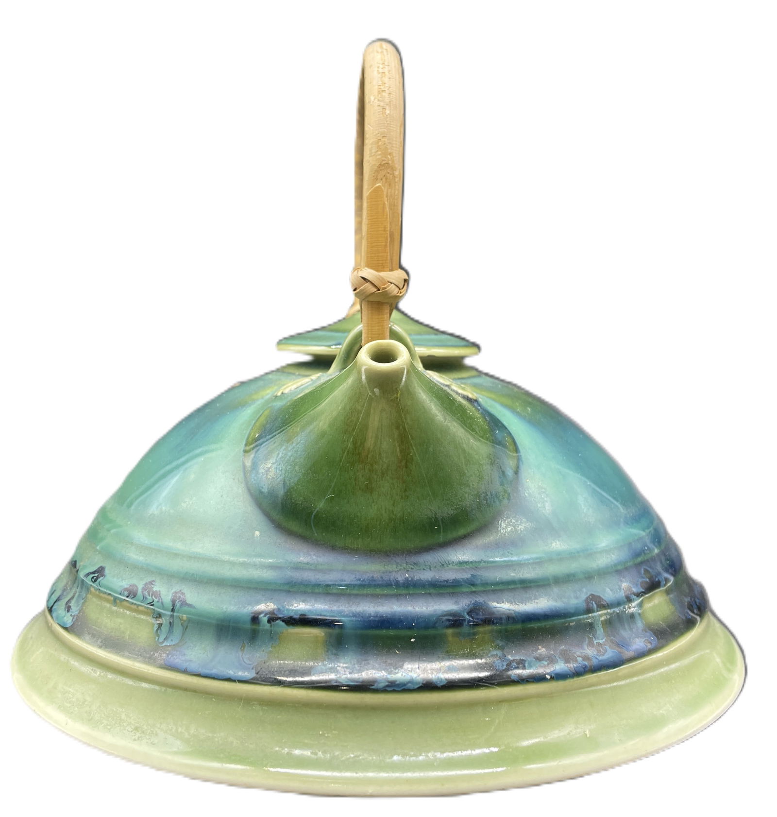 ART POTTERY TEA POT - ARTIST SIGNED. Stephen Fabrico 1977 - 3