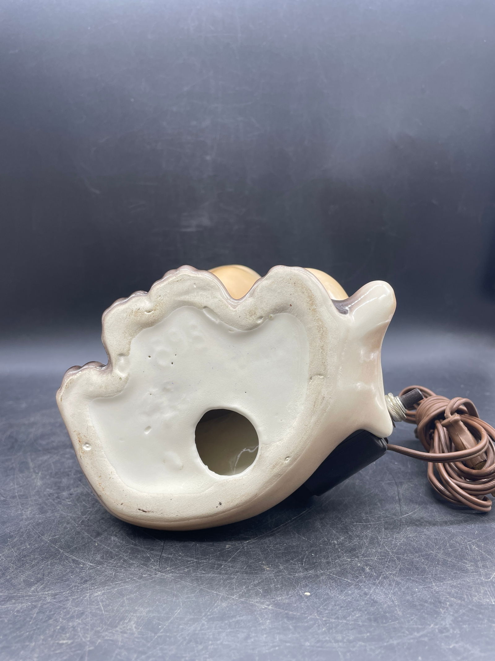 Vintage 1950s Maddux of California Siamese Cat TV Table Lamp - 8