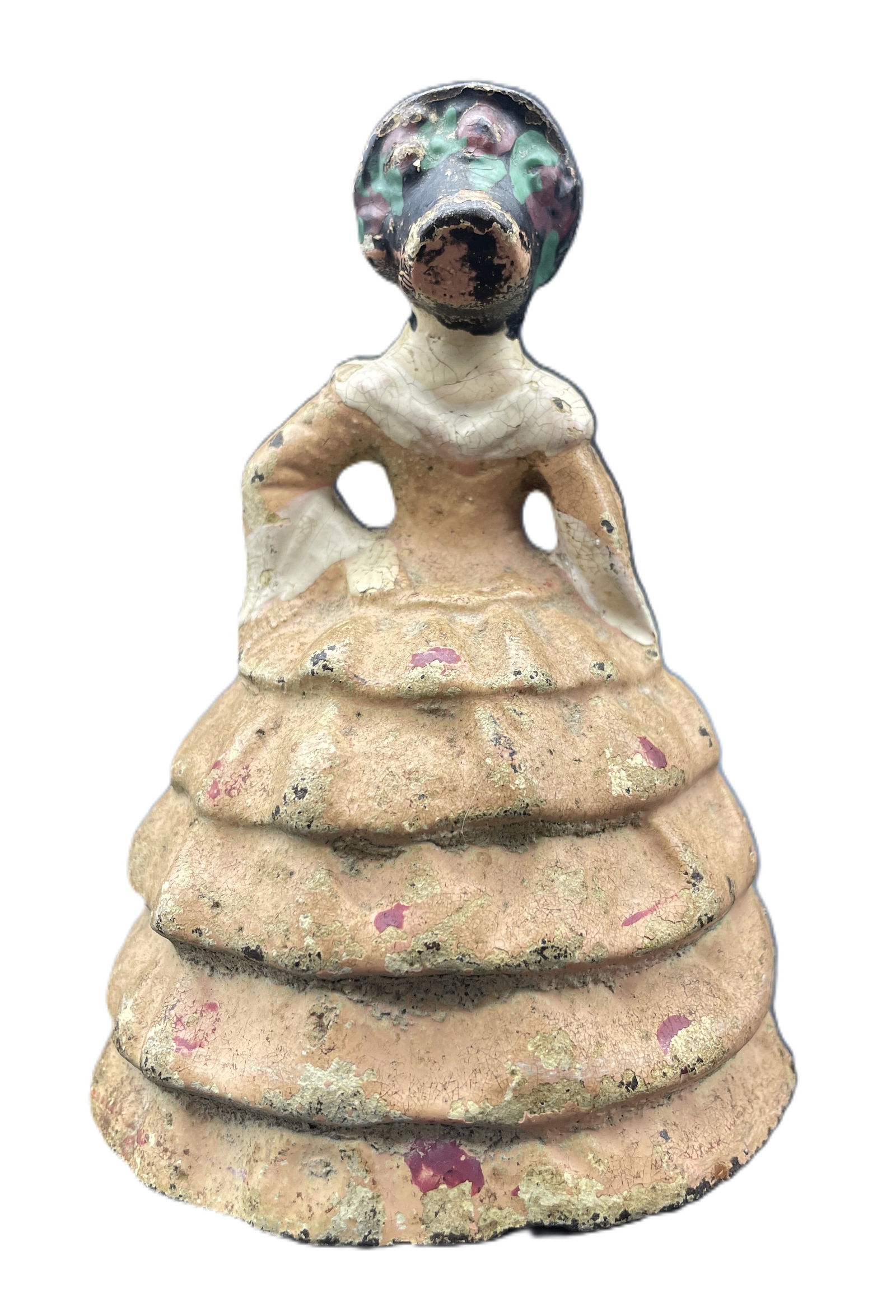 Cast Iron Doorstop Victorian Lady - 5