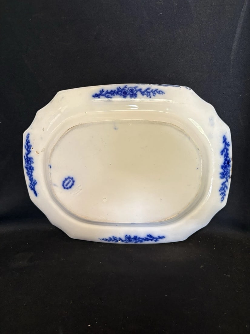 Flow Blue Scinde Platter - 4