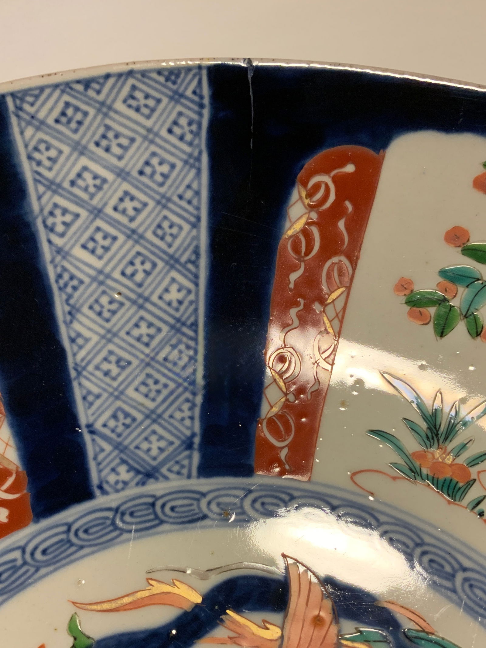 19th-Century Imari Charger - 4