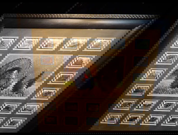 National Wildlife Foundation Turkey Stamps 1990-2010 - 2