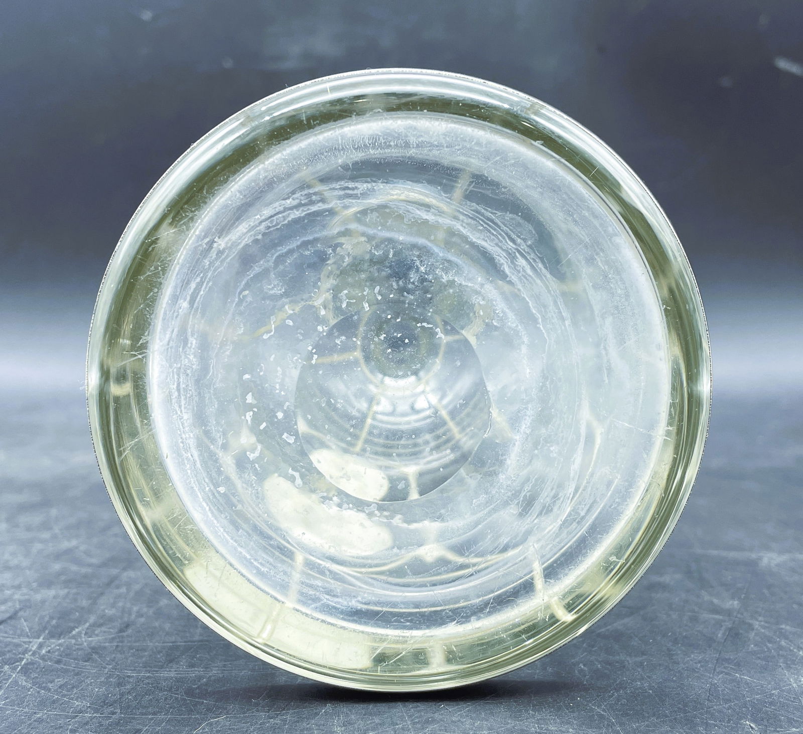 Sterling SILVER OVERLAY BACK BAR WHISKEY BOTTLE Monogramed - 8