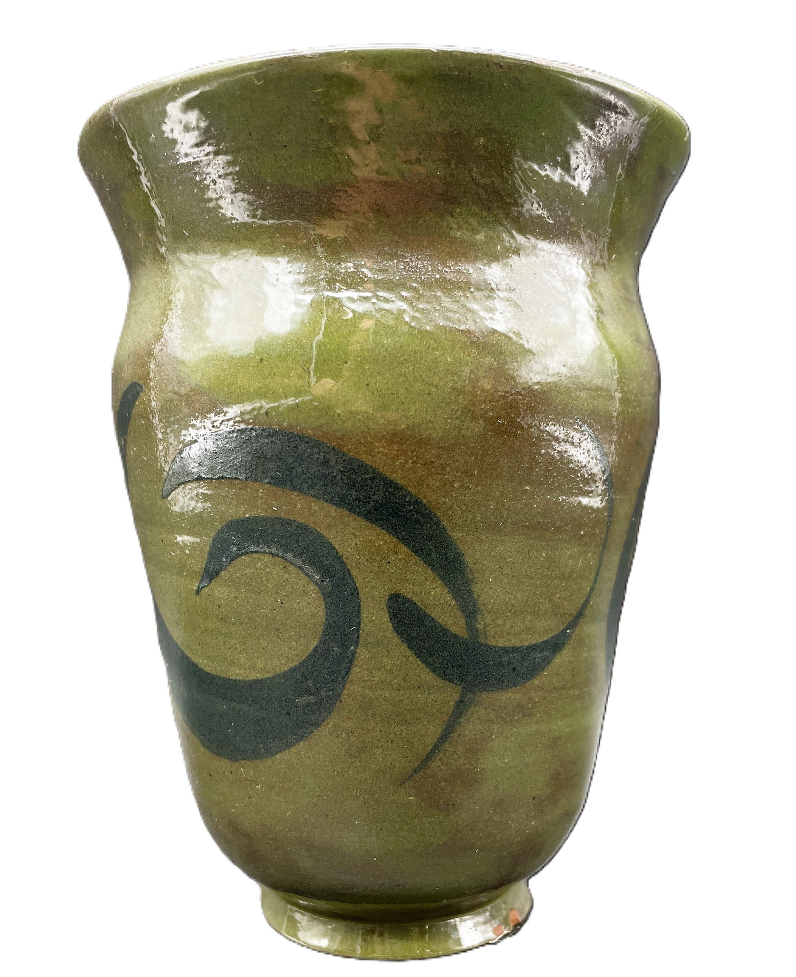 1947 Signed Abstract Art Pottery Vase Signed GNM 47: Date/Period: unknown Dimension: approx. 5 x 4 Material: pottery Additional Information: 1948 Signed Abstract Art Pottery Vase Signed GNM 47 Shipping: Domestic: Flat-rate of $11.00 to anywhere within t